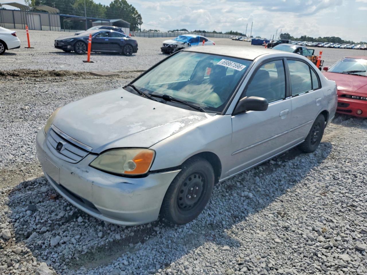 2002 HONDA CIVIC LX | 1HGES16532L039385 | UPCARS