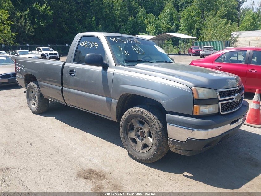 2007 CHEVROLET SILVERADO 1500 CLASSIC WORK TRUCK | 1GCEK14X47Z176505 | UPCARS
