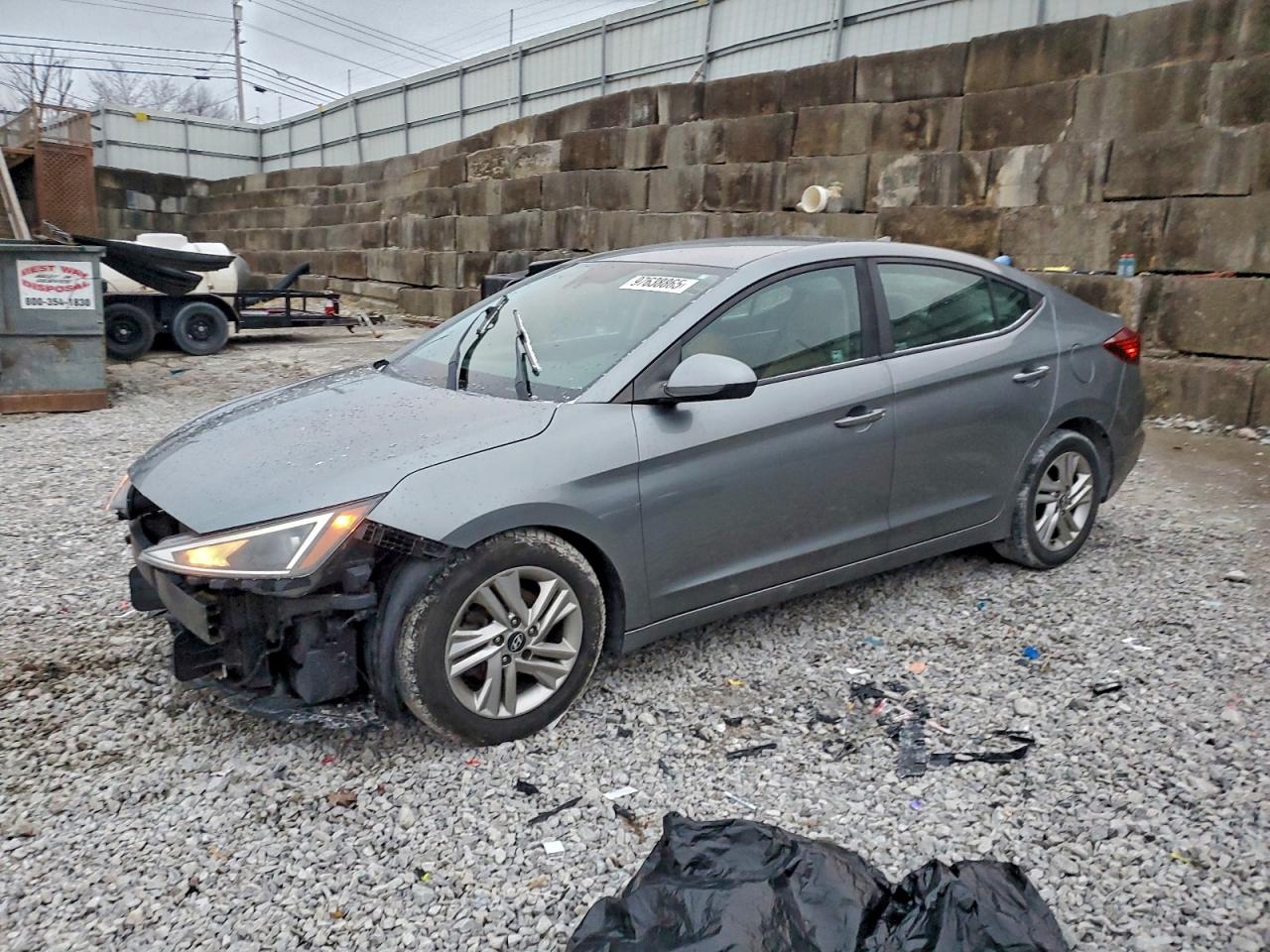 2019 HYUNDAI ELANTRA SEL | KMHD84LF3KU738125 | UPCARS