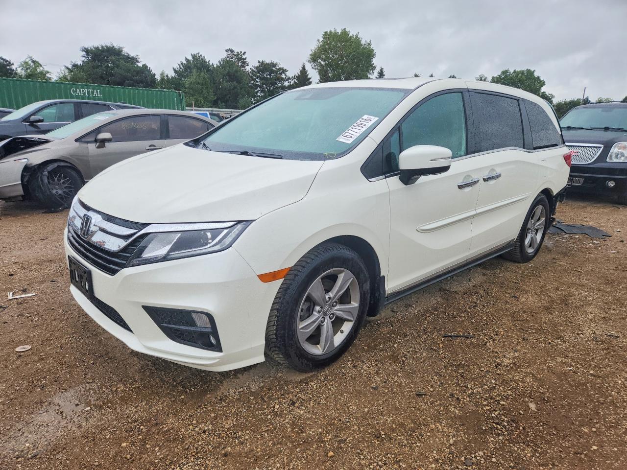 2019 HONDA ODYSSEY EXL | 5FNRL6H71KB065527 | UPCARS