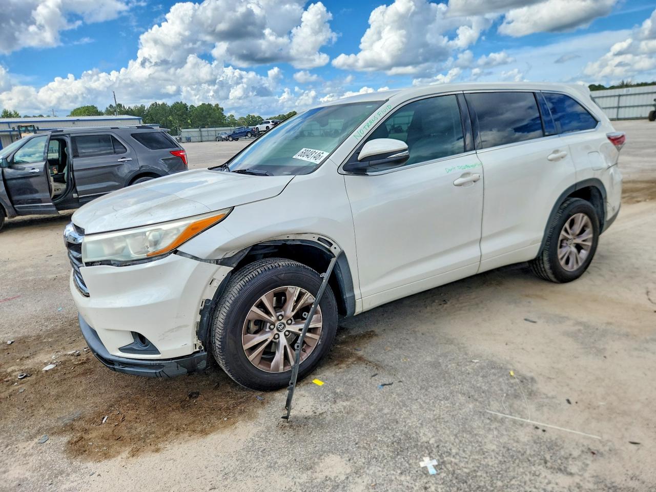 2016 TOYOTA HIGHLANDER LE PLUS | 5TDZKRFH2GS178955 | UPCARS