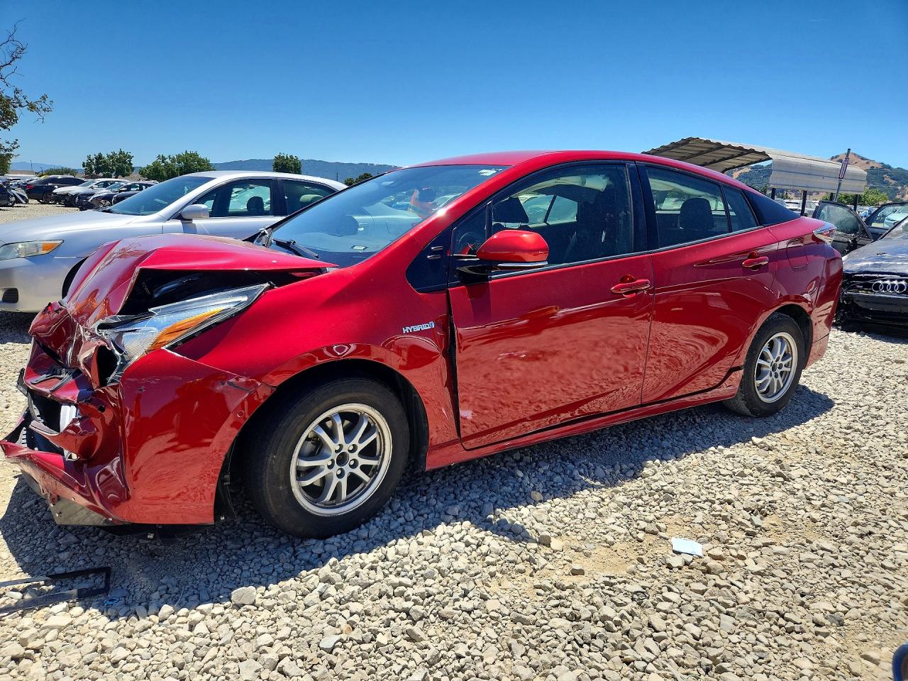 2018 TOYOTA PRIUS THREE | JTDKARFU5J3552033 | UPCARS