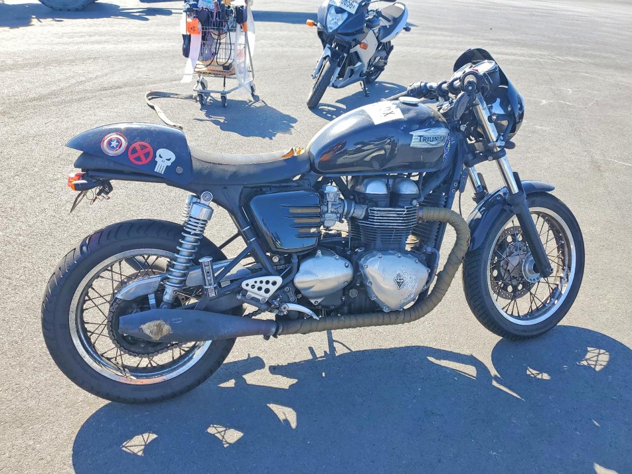 2014 TRIUMPH MOTORCYCLE THRUXTON | SMT920K16ET656671 | UPCARS