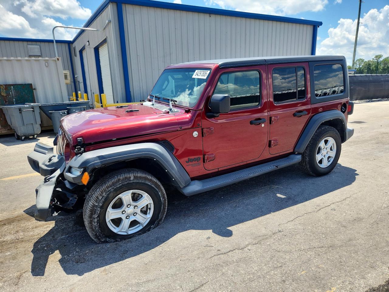 2021 JEEP WRANGLER SPORT | 1C4HJXDN5MW784824 | UPCARS