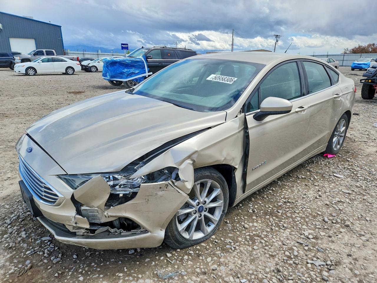 2017 FORD FUSION SE HYBRID | 3FA6P0LU6HR318548 | UPCARS