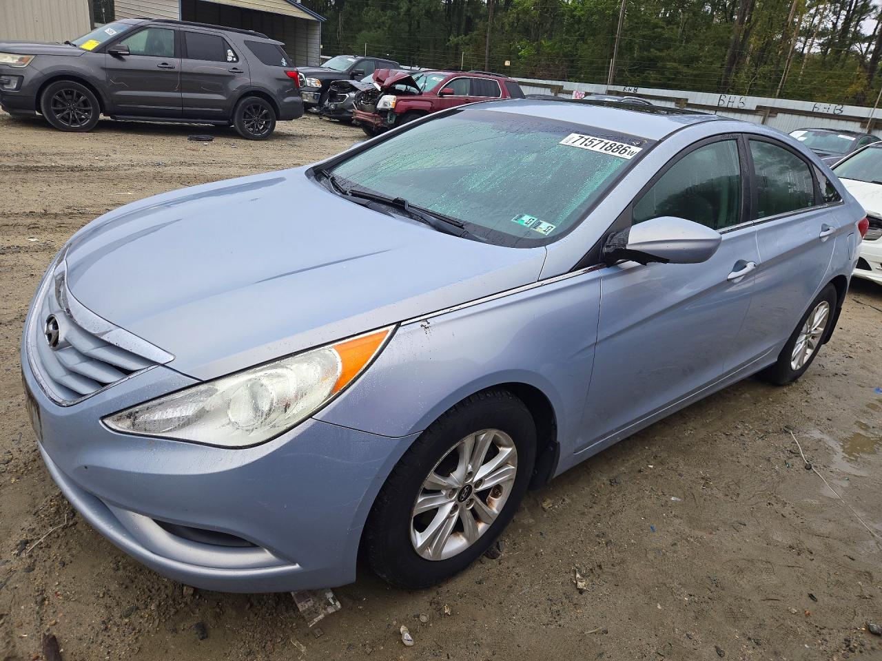 2012 HYUNDAI SONATA GLS | 5NPEB4AC6CH399570 | UPCARS