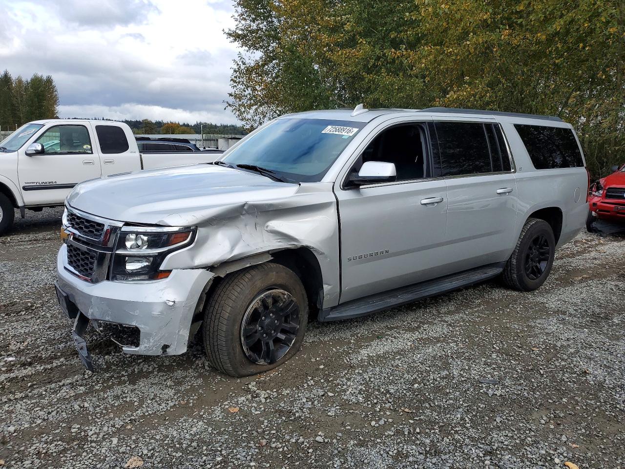 2019 CHEVROLET SUBURBAN K1500 LT | 1GNSKHKC7KR197635 | UPCARS