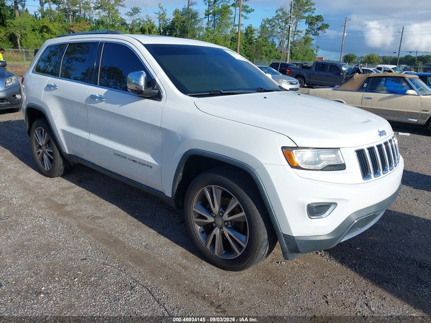 2014 JEEP GRAND CHEROKEE LIMITED | 1C4RJEBG6EC555634 | UPCARS