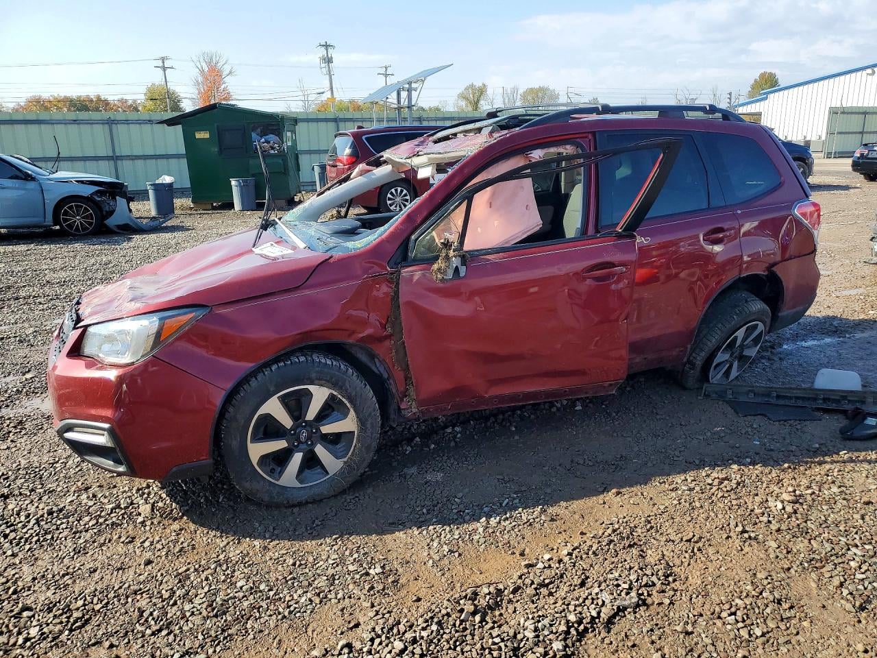 2018 SUBARU FORESTER 2.5I PREMIUM | JF2SJAEC4JH512976 | UPCARS