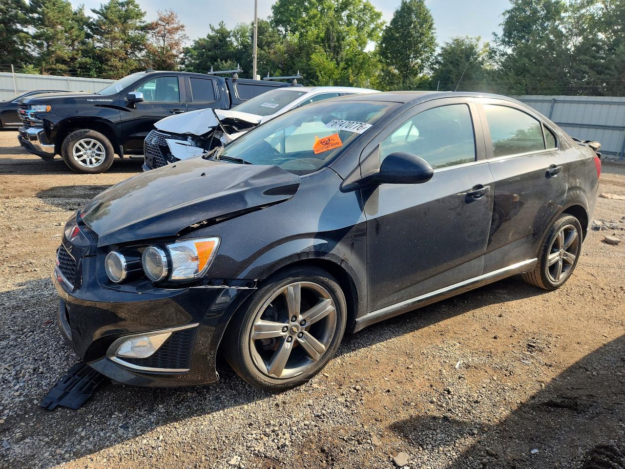 2015 CHEVROLET SONIC RS | 1G1JG5SB9F4126492 | UPCARS