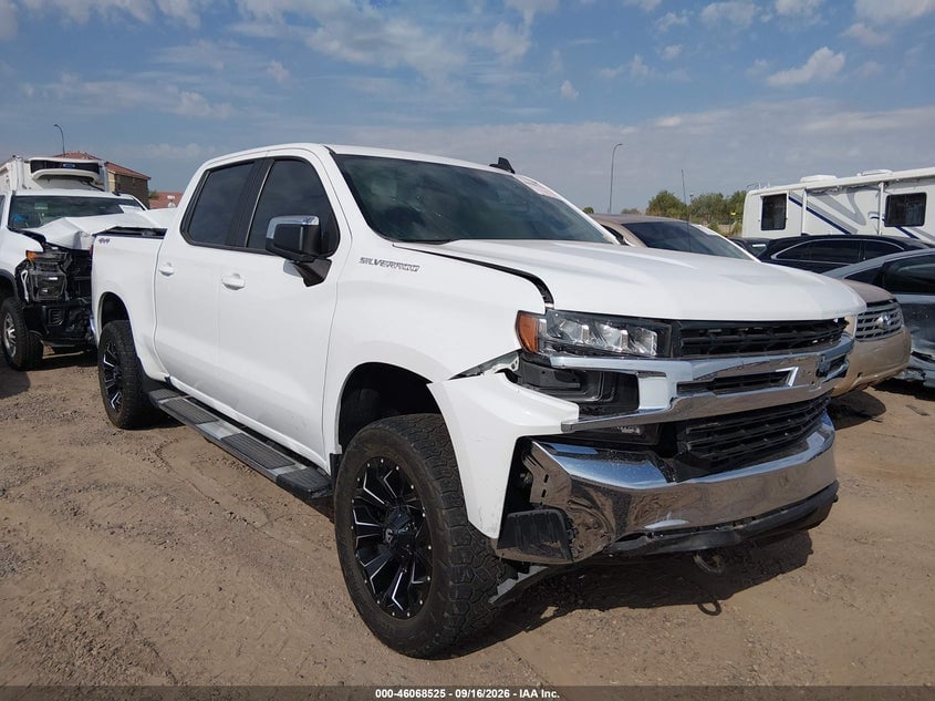 2021 CHEVROLET SILVERADO 1500 4WD  SHORT BED LT | 3GCUYDED8MG322271 | UPCARS