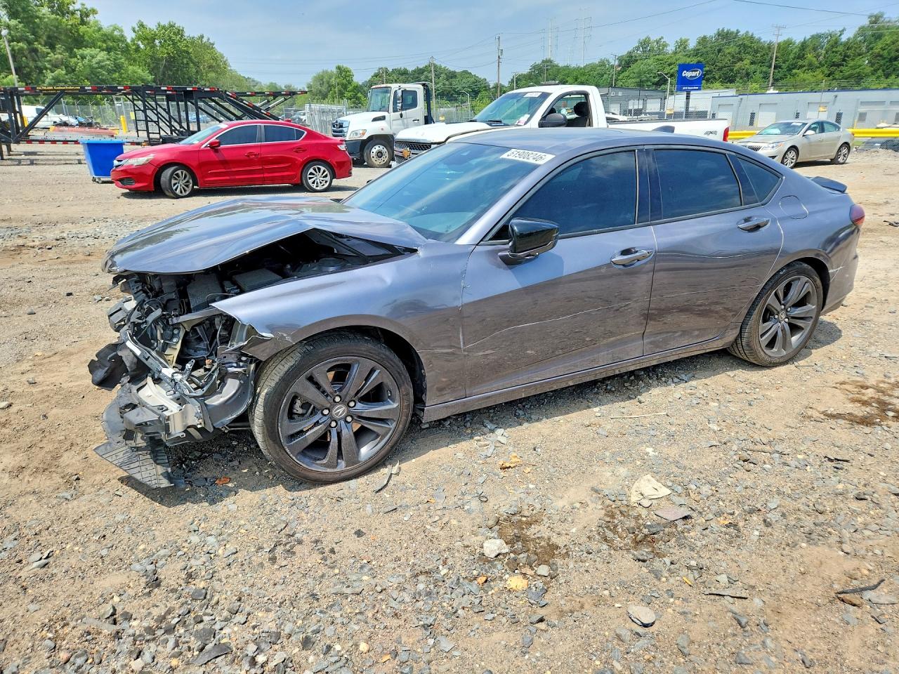 2021 ACURA TLX TECH A | 19UUB5F58MA013821 | UPCARS