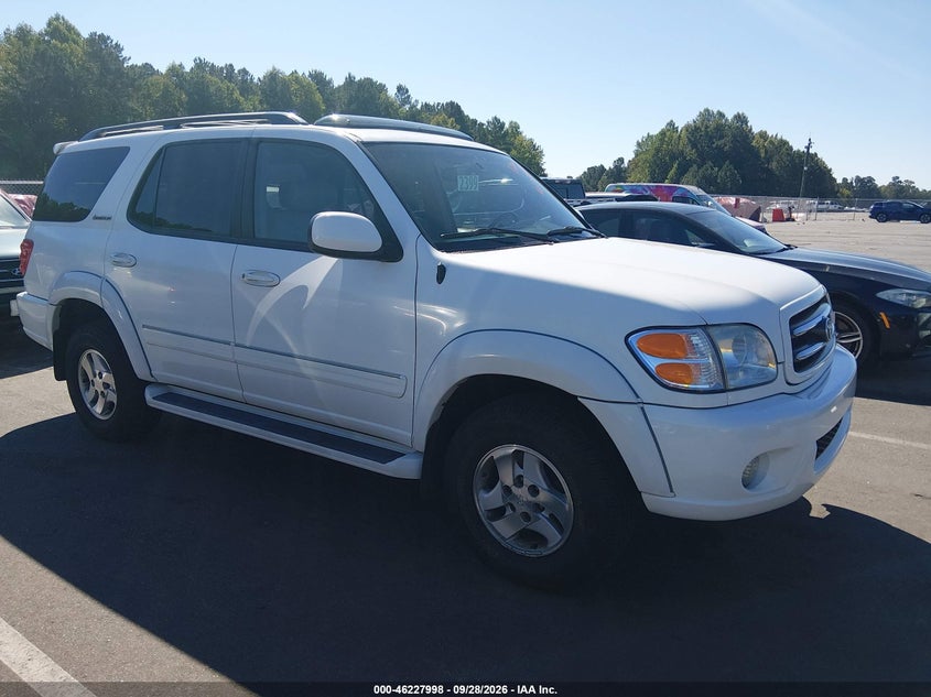 2002 TOYOTA SEQUOIA LIMITED V8 | 5TDBT48A52S071053 | UPCARS
