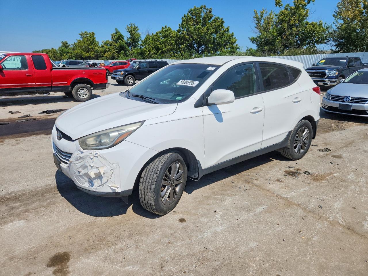 2014 HYUNDAI TUCSON GLS | KM8JTCAF9EU950188 | UPCARS