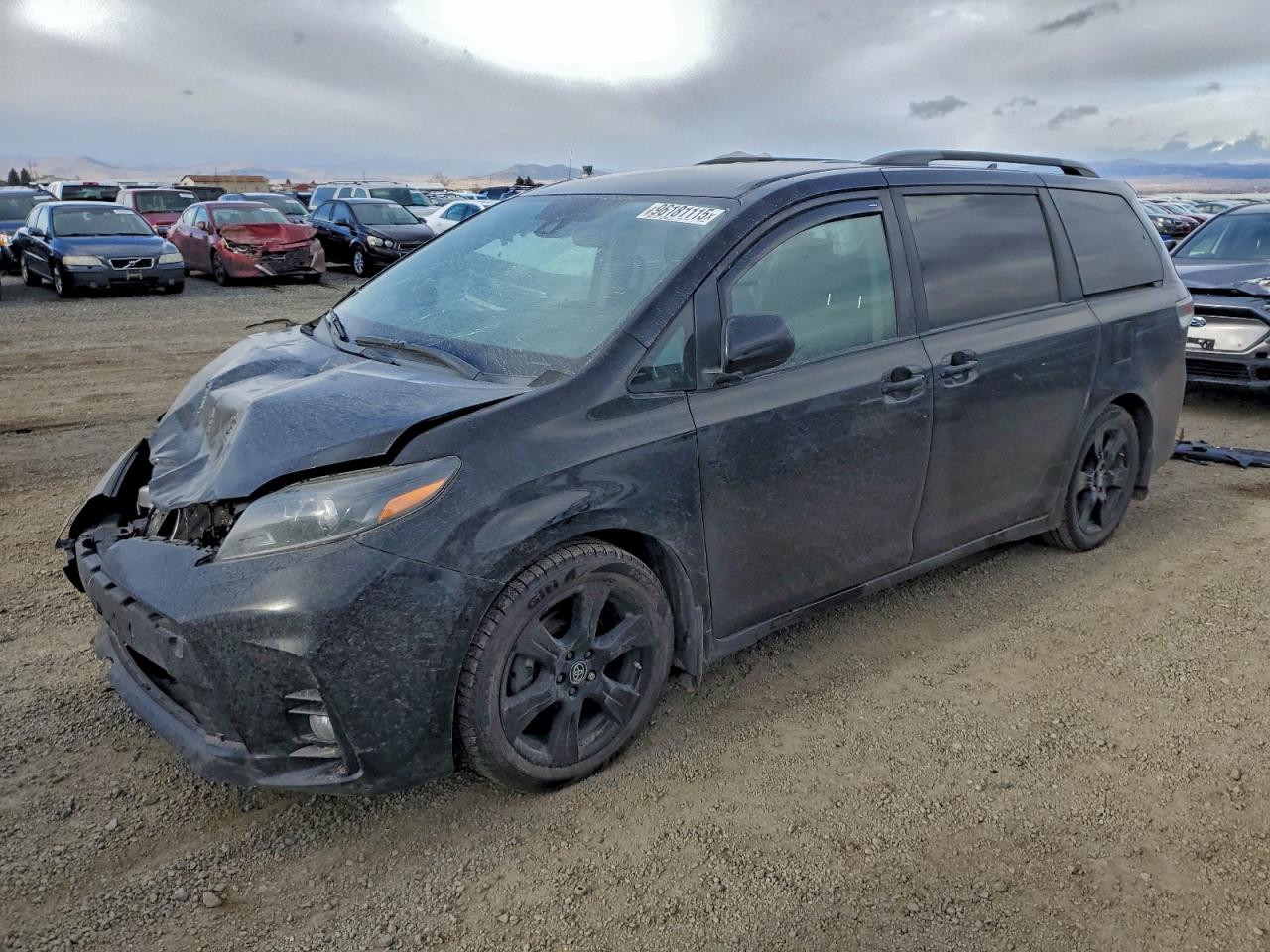 2020 TOYOTA SIENNA SE 8-PASSENGER | 5TDXZ3DCXLS025404 | UPCARS