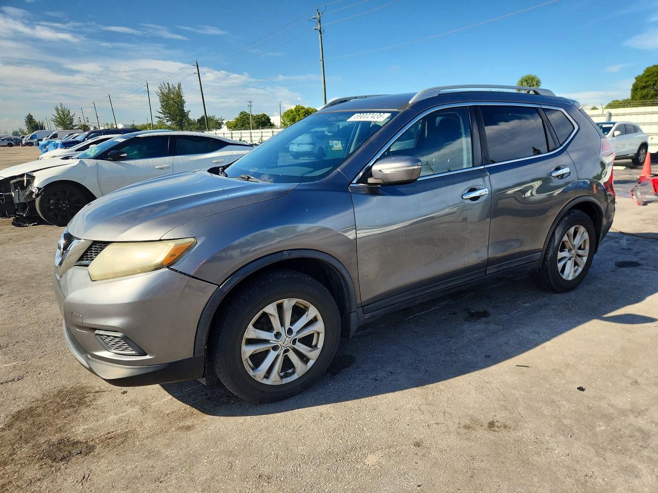 2014 NISSAN ROGUE SV | 5N1AT2MT7EC873838 | UPCARS