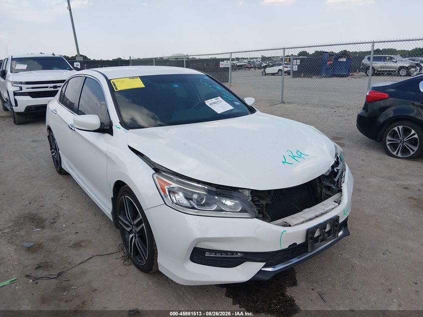 2017 HONDA ACCORD SPORT SE | 1HGCR2F19HA127996 | UPCARS