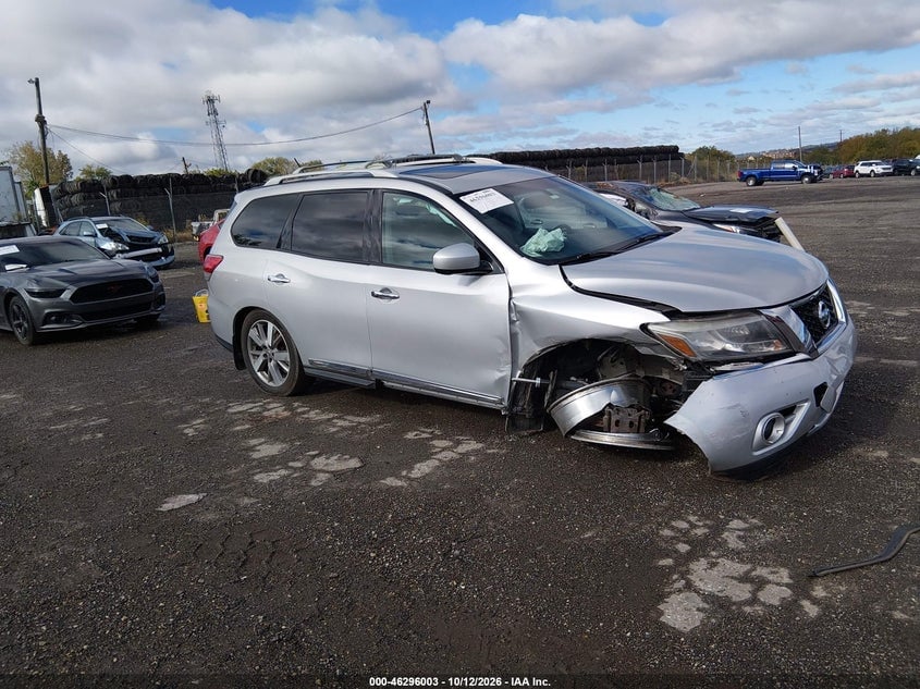 2015 NISSAN PATHFINDER PLATINUM/S/SL/SV | 5N1AR2MM5FC619750 | UPCARS