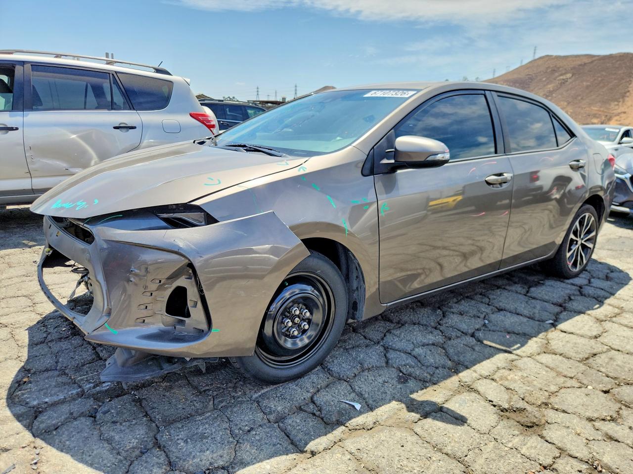2017 TOYOTA COROLLA SE | 5YFBURHE9HP720934 | UPCARS