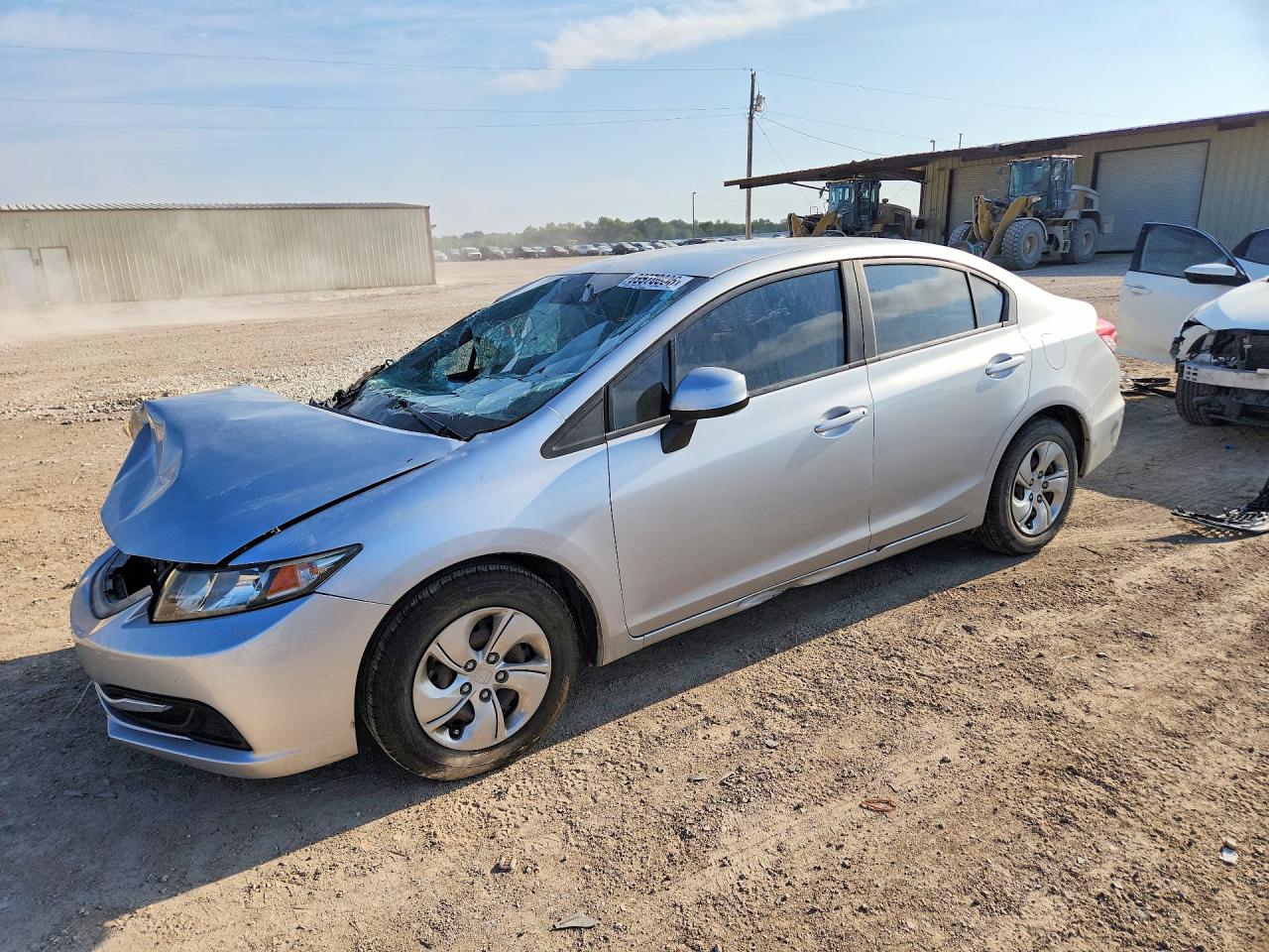 2013 HONDA CIVIC LX | 2HGFB2F56DH569442 | UPCARS