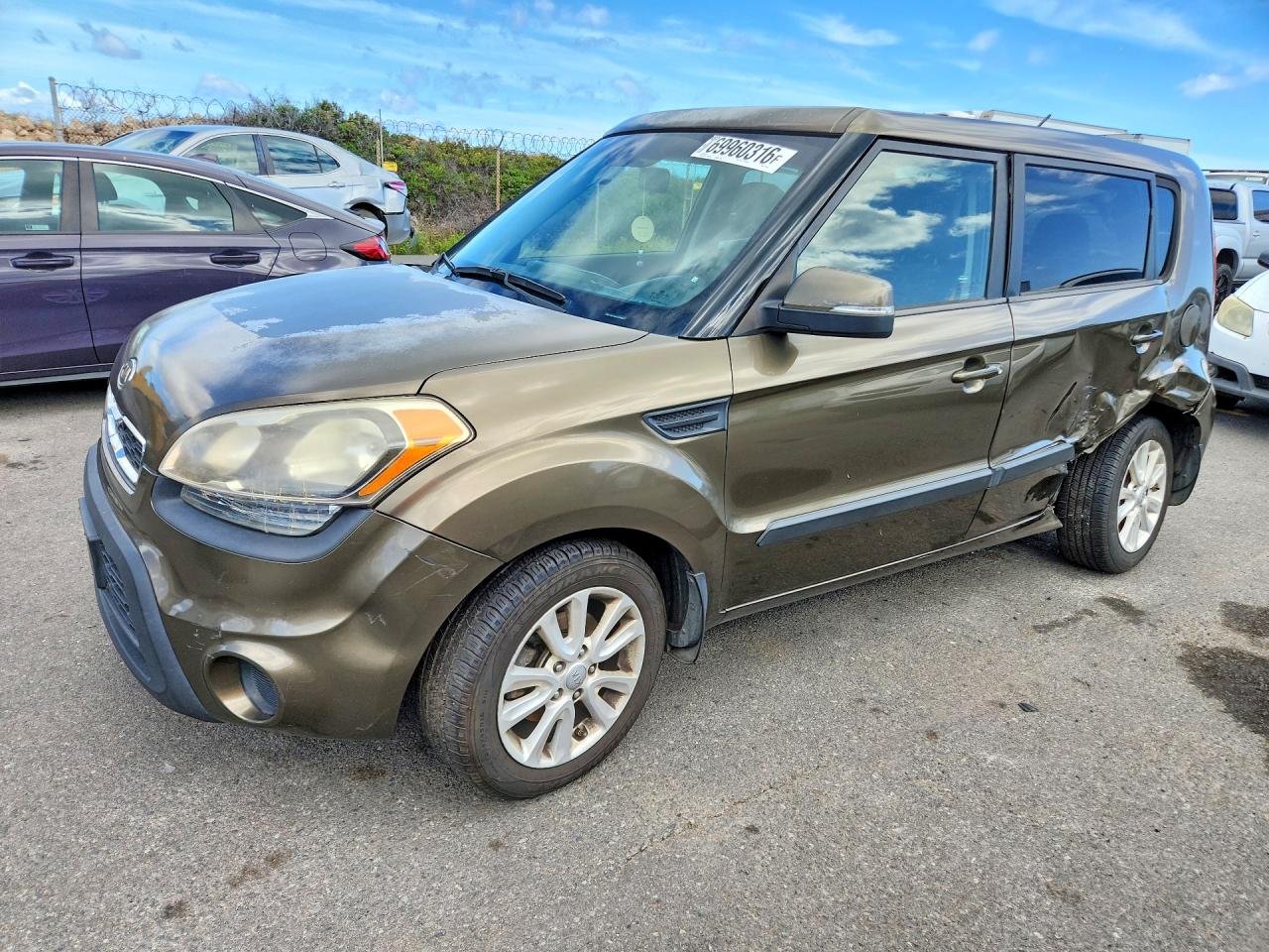 2012 KIA SOUL + | KNDJT2A63C7371997 | UPCARS