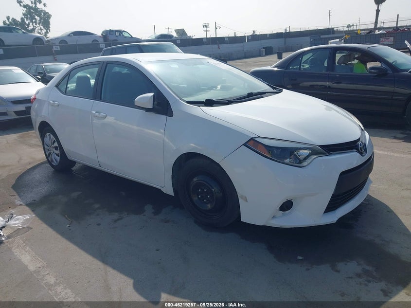 2015 TOYOTA COROLLA LE | 2T1BURHE2FC404806 | UPCARS