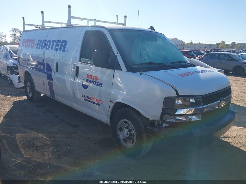 2019 CHEVROLET EXPRESS 2500 WORK VAN | 1GCWGBFP7K1299778 | UPCARS