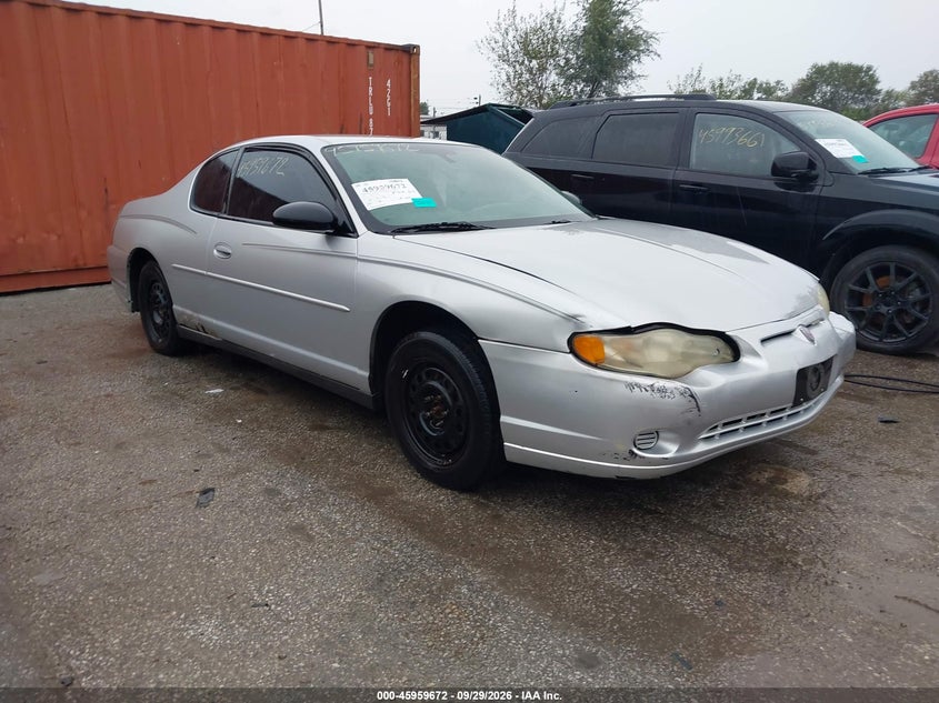 2004 CHEVROLET MONTE CARLO LS | 2G1WW12EX49311320 | UPCARS