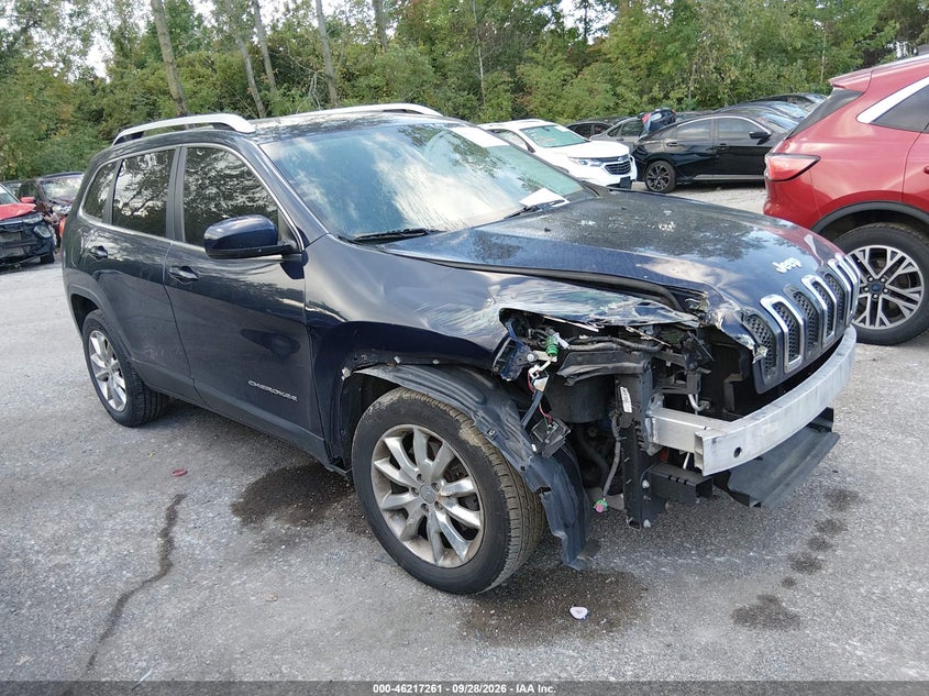 2016 JEEP CHEROKEE LIMITED | 1C4PJMDB0GW357524 | UPCARS