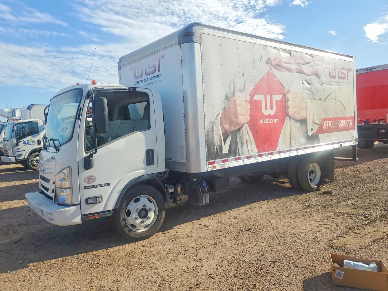 2021 ISUZU NPR BOX TRUCK | JALE5W166M7301252 | UPCARS