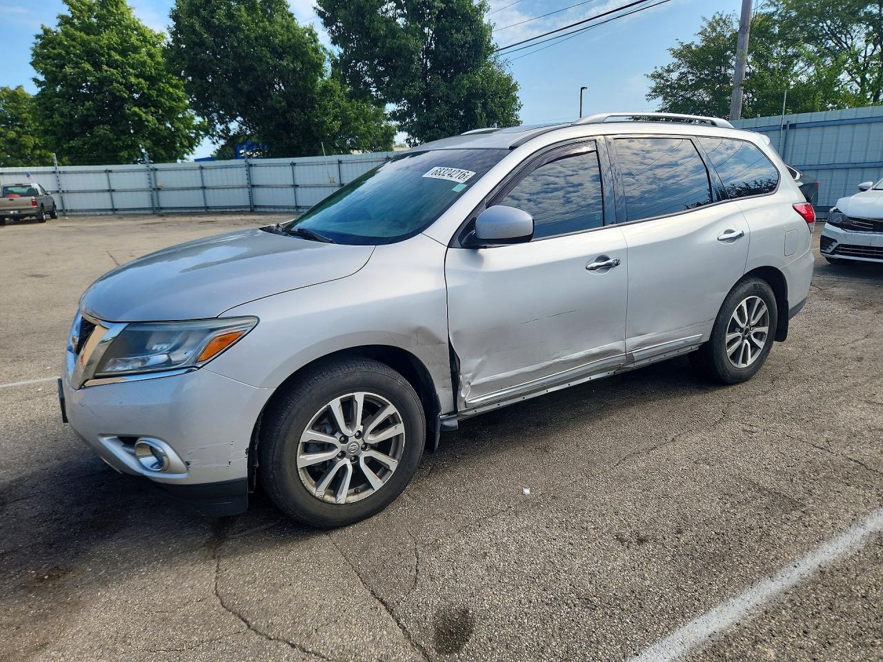 2014 NISSAN PATHFINDER SL | 5N1AR2MM7EC733652 | UPCARS