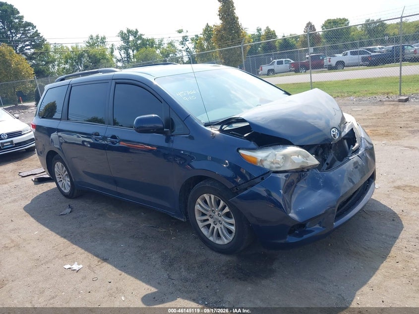 2012 TOYOTA SIENNA XLE V6 8 PASSENGER | 5TDYK3DC4CS258168 | UPCARS