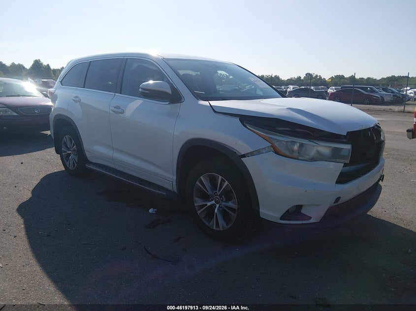 2016 TOYOTA HIGHLANDER LE PLUS | 5TDZKRFH8GS149511 | UPCARS