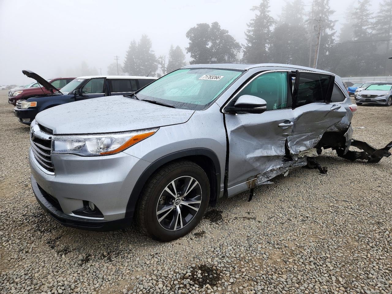 2016 TOYOTA HIGHLANDER XLE | 5TDJKRFH4GS273126 | UPCARS