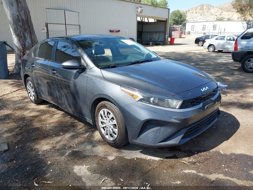 2022 KIA FORTE FE | 3KPF24AD0NE426041 | UPCARS