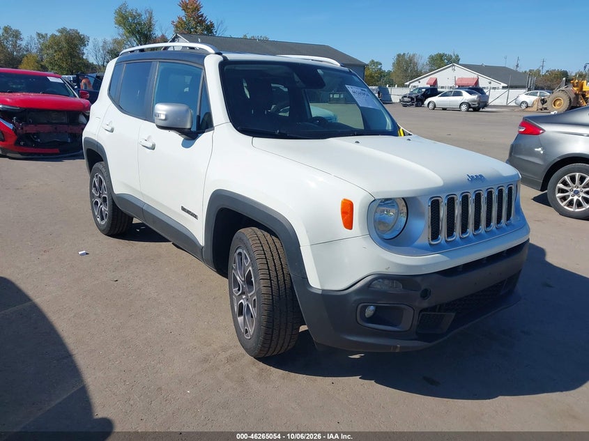 2015 JEEP RENEGADE LIMITED | ZACCJBDTXFPB41235 | UPCARS