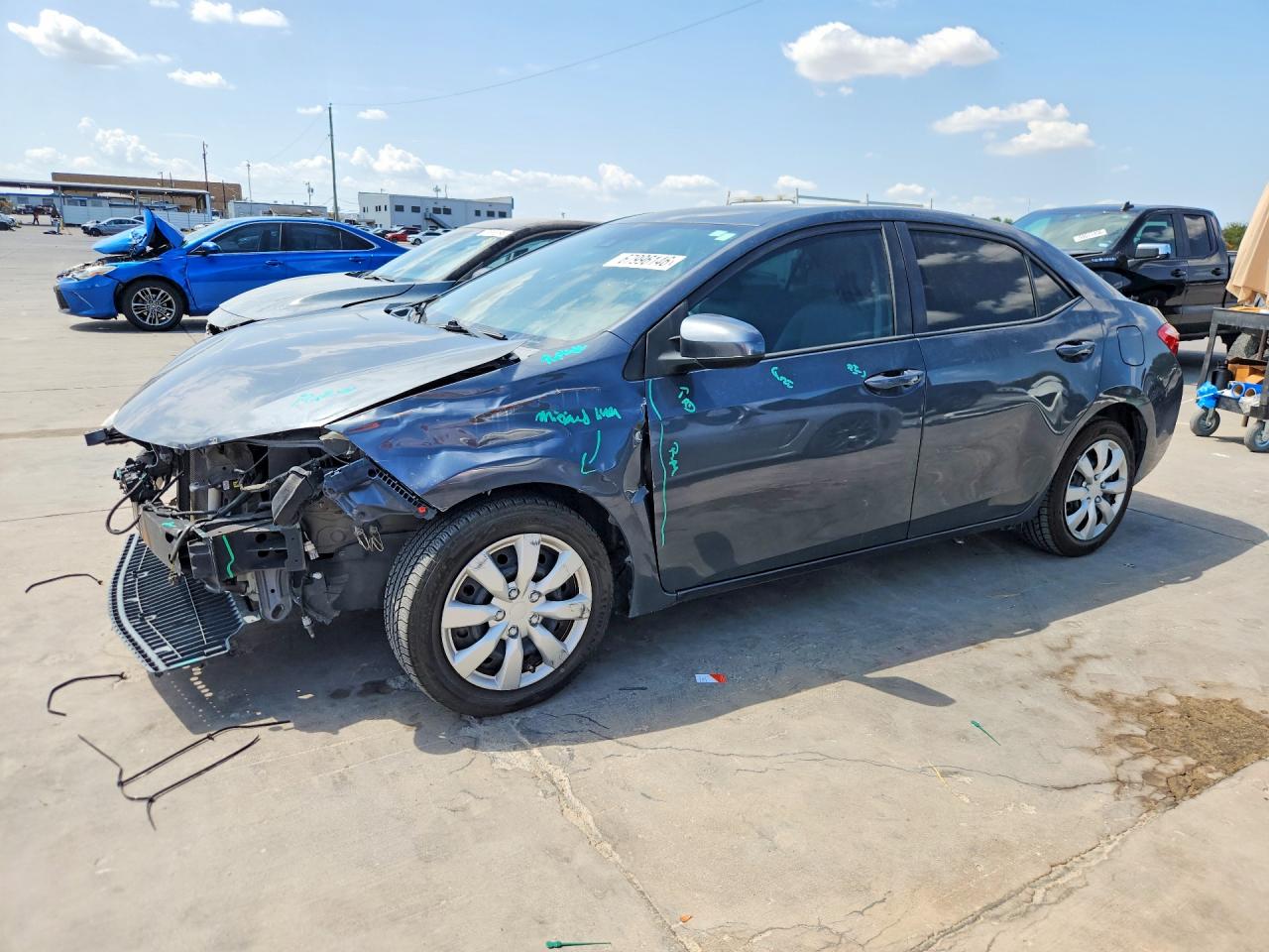 2019 TOYOTA COROLLA LE | 5YFBURHE9KP878438 | UPCARS