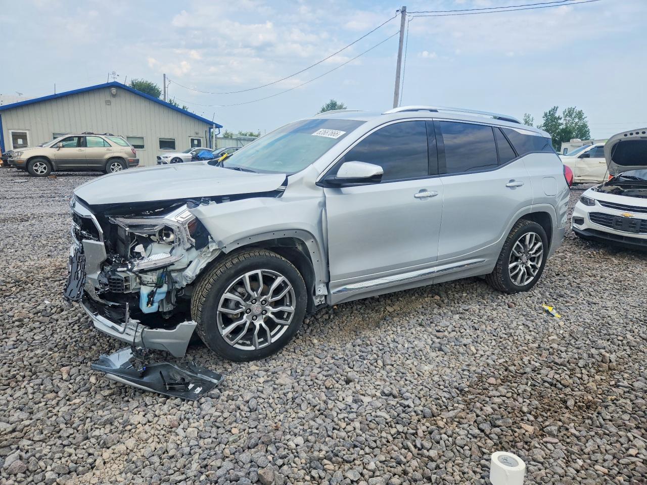 2022 GMC TERRAIN DENALI | 3GKALXEV3NL250548 | UPCARS