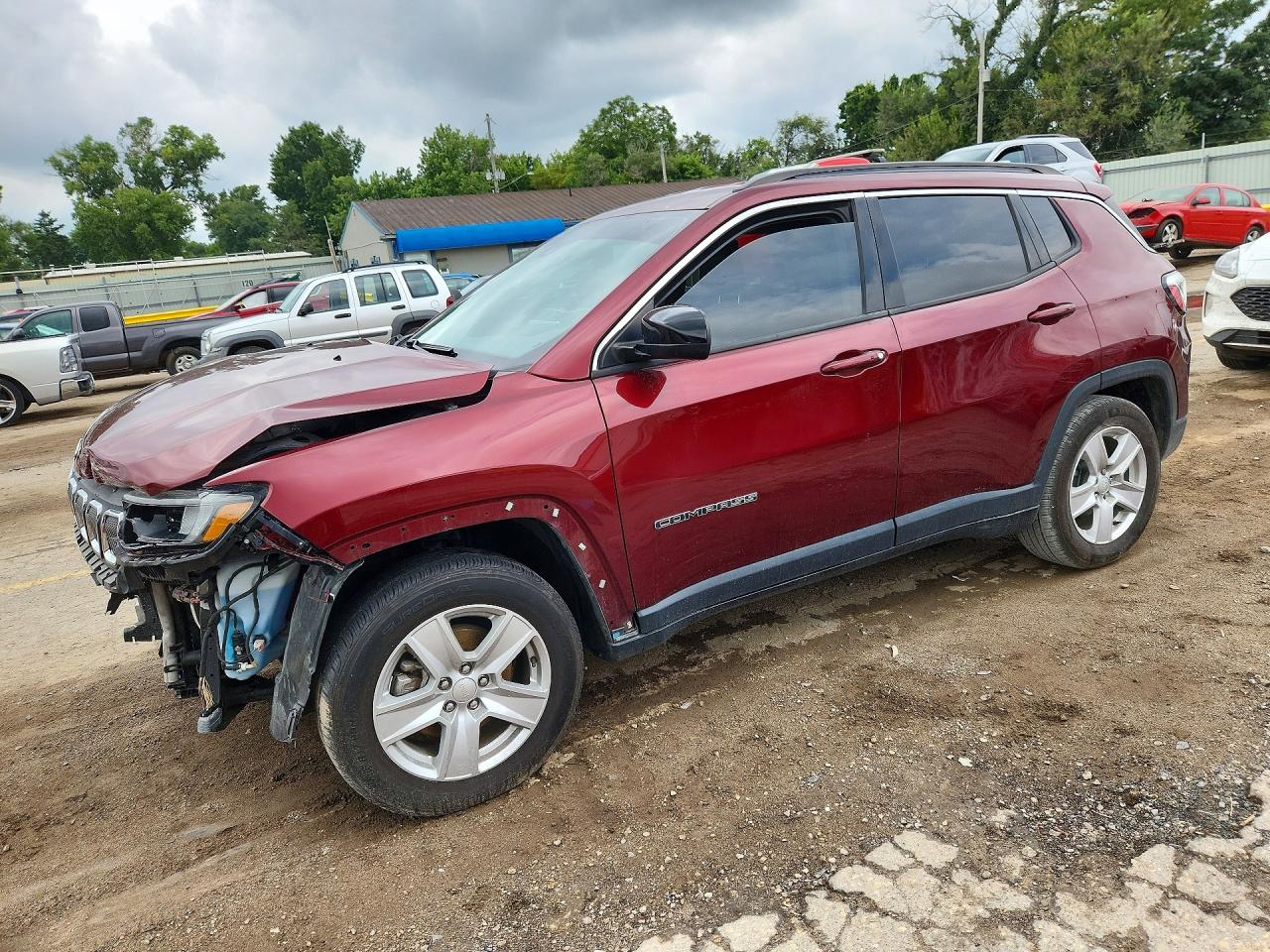 2022 JEEP COMPASS LATITUDE | 3C4NJCBBXNT198566 | UPCARS