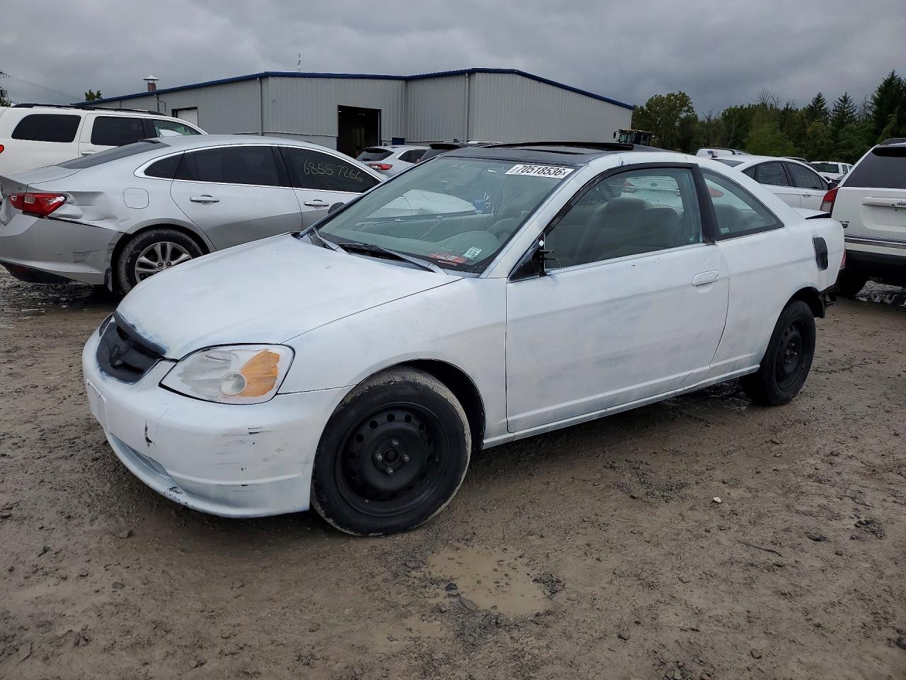 2002 HONDA CIVIC EX | 1HGEM22922L081801 | UPCARS