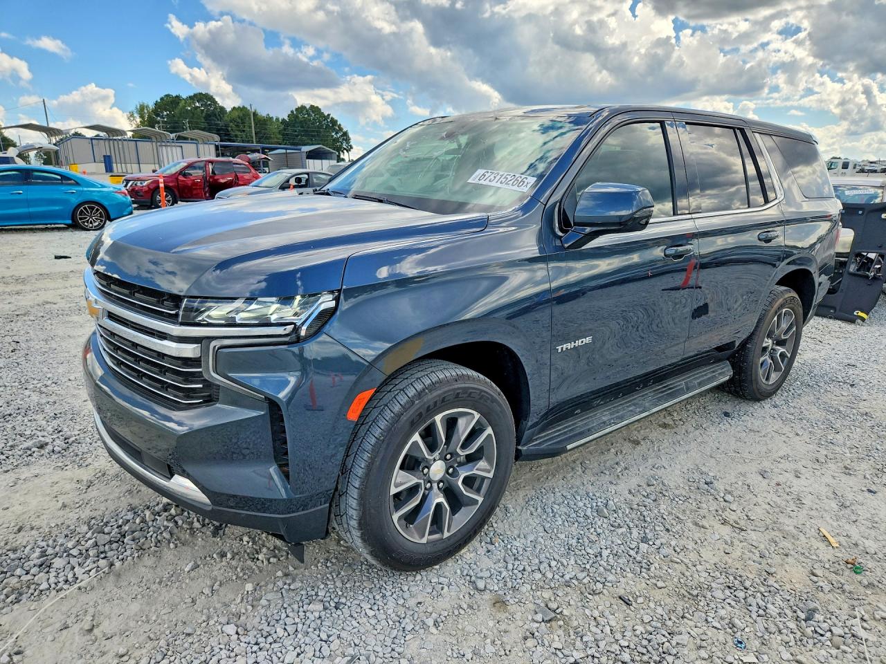 2021 CHEVROLET TAHOE C1500 LT | 1GNSCNKD2MR130836 | UPCARS