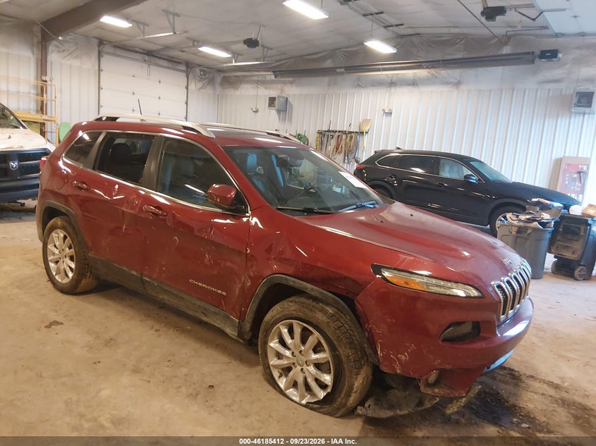 2016 JEEP CHEROKEE LIMITED | 1C4PJMDS3GW373104 | UPCARS