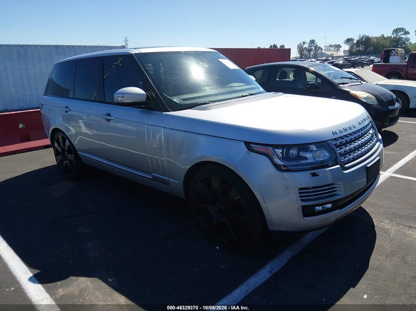 2015 LAND ROVER RANGE ROVER 5.0L V8 SUPERCHARGED AUTOBIOGRAPHY | SALGV2TF6FA214630 | UPCARS