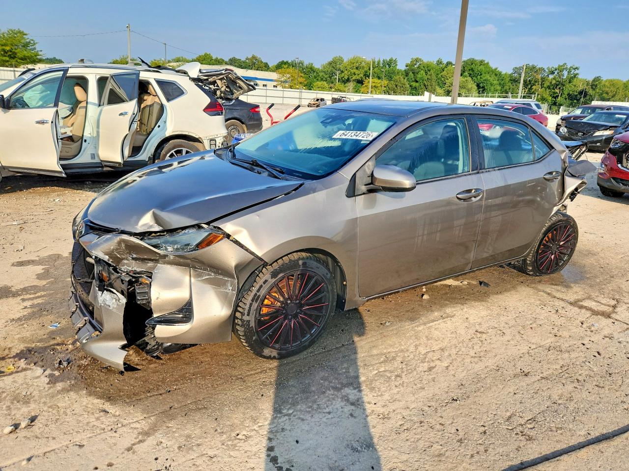 2018 TOYOTA COROLLA LE | 2T1BURHE8JC095061 | UPCARS