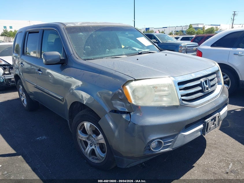 2013 HONDA PILOT EX-L | 5FNYF4H74DB039272 | UPCARS
