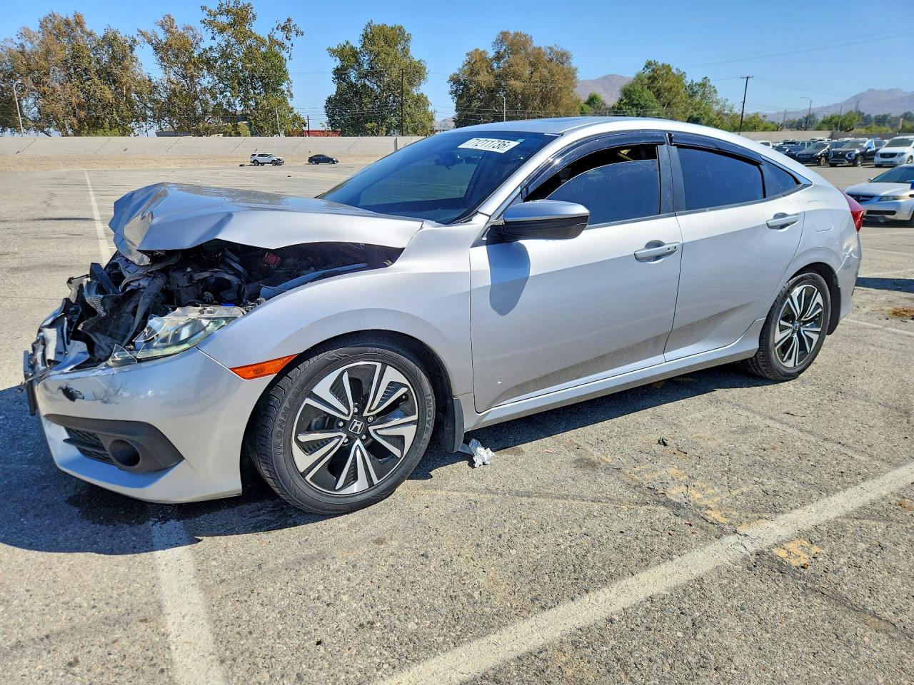 2017 HONDA CIVIC EX | 2HGFC1F37HH647593 | UPCARS