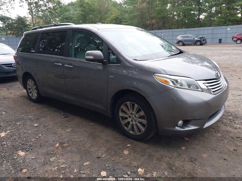 2017 TOYOTA SIENNA LIMITED PREMIUM 7 PASSENGER | 5TDDZ3DC4HS180640 | UPCARS