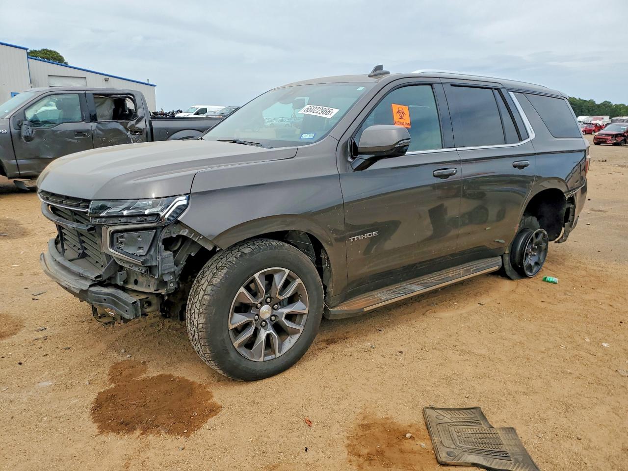 2021 CHEVROLET TAHOE K1500 LT | 1GNSKNKD7MR215626 | UPCARS
