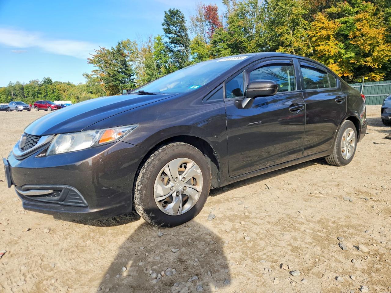 2014 HONDA CIVIC LX | 2HGFB2F55EH510691 | UPCARS