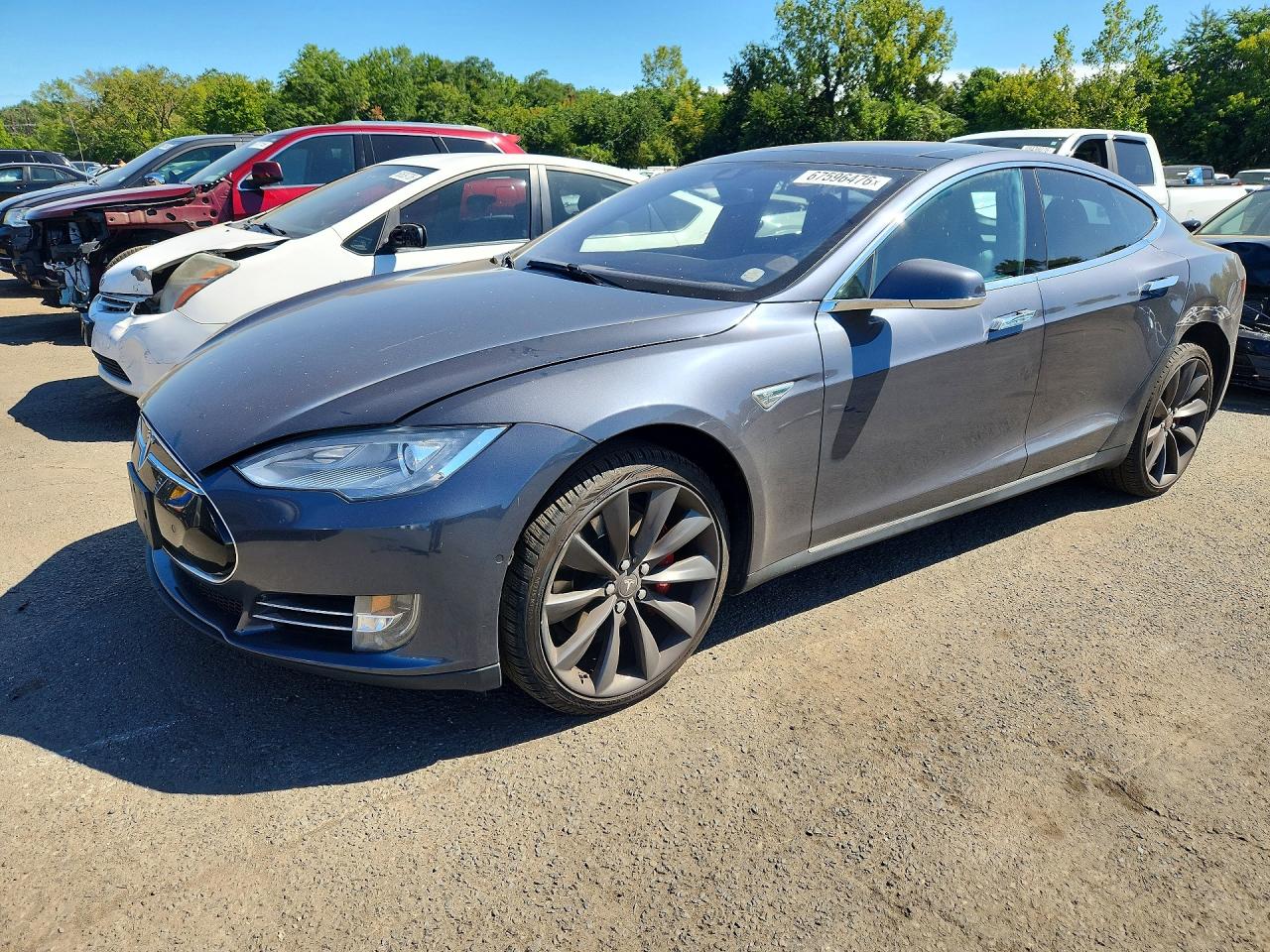 2015 TESLA MODEL S P85D | 5YJSA4H48FF090559 | UPCARS